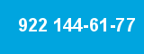 922 144-61-77